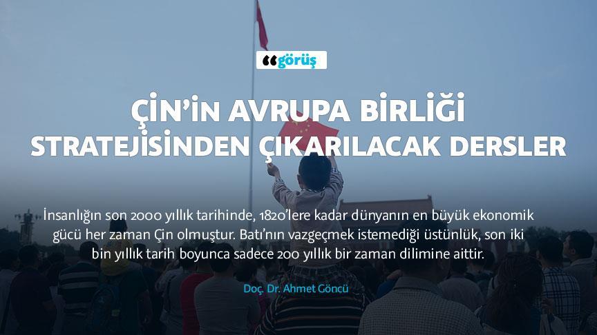 Çin’in Avrupa Birliği Stratejisinden <BR>Çıkarılacak Dersler